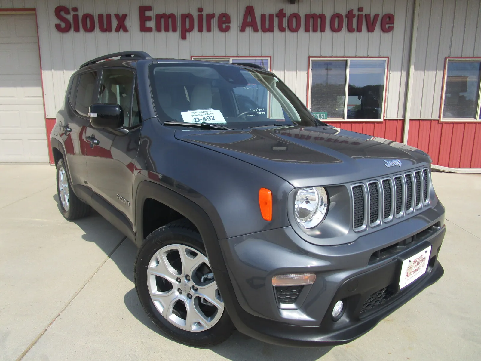 Gray 2022 JEEP RENEGADE Limited for sale in Tea, SD
