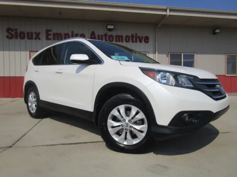 White 2014 HONDA CR-V EX-L for sale in Tea, SD