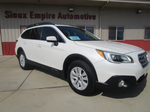 White 2016 SUBARU Outback i Premium for sale in Tea, SD