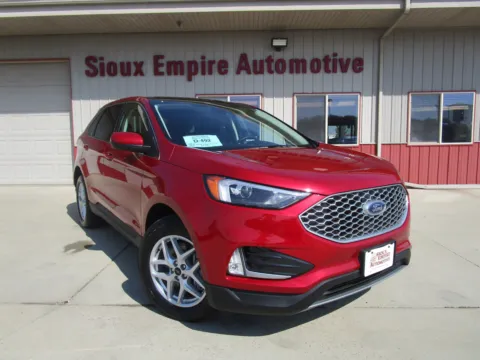Red 2024 FORD Edge SEL for sale in Tea, SD
