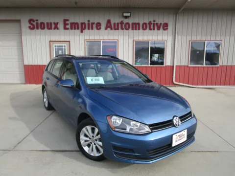 Blue 2017 VOLKSWAGEN GOLF S for sale in Tea, SD