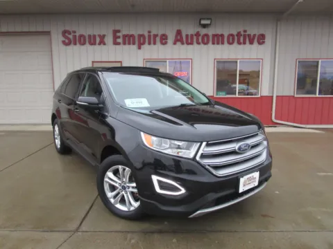 Black 2017 FORD Edge SEL for sale in Tea, SD