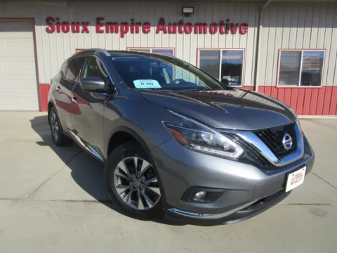 Gray 2018 NISSAN MURANO SL for sale in Tea, SD