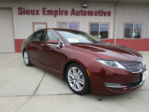 Red 2015 LINCOLN MKZ for sale in Tea, SD