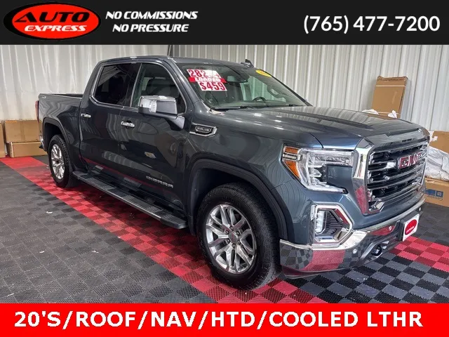 Blue 2019 GMC Sierra 1500 SLT for sale in Lafayette, IN