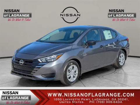 Gray 2025 Nissan Versa 1.6 S for sale in LaGrange, GA