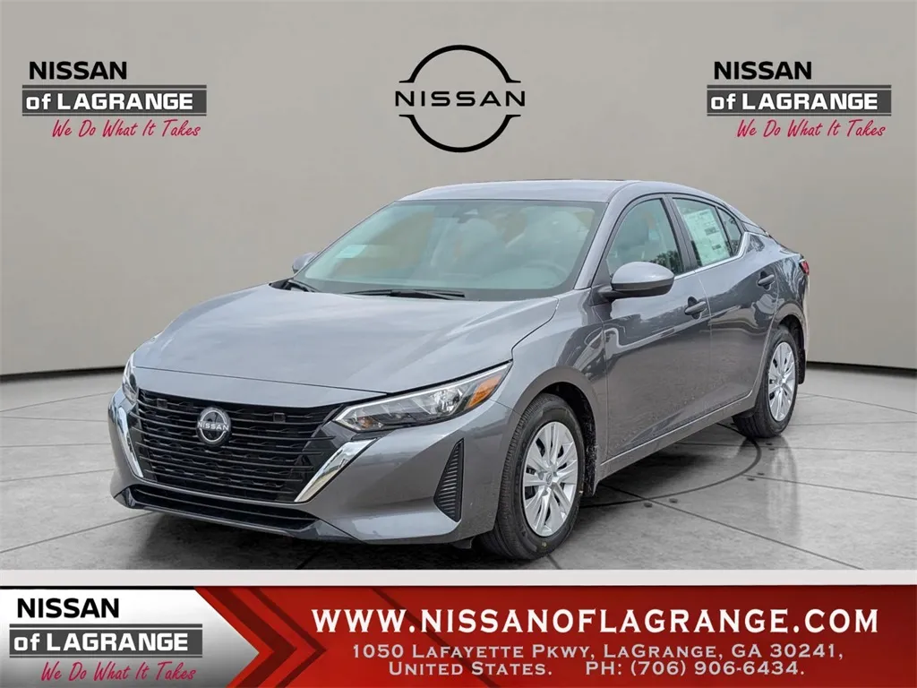 Gray 2025 Nissan Sentra S for sale in LaGrange, GA