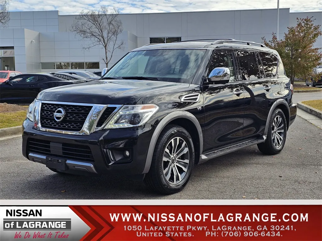 Black 2020 Nissan Armada SL for sale in LaGrange, GA