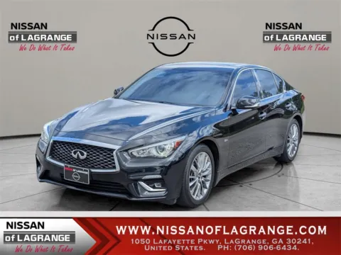 Black 2019 INFINITI Q50 3.0t LUXE for sale in LaGrange, GA