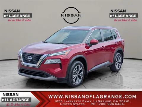 Red 2022 Nissan Rogue SV for sale in LaGrange, GA