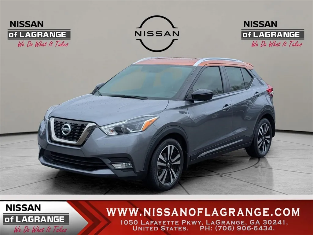 Gray 2019 Nissan Kicks SR for sale in LaGrange, GA