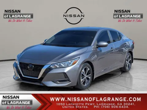 Gray 2022 Nissan Sentra SV for sale in LaGrange, GA