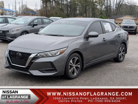 Gray 2022 Nissan Sentra SV for sale in LaGrange, GA