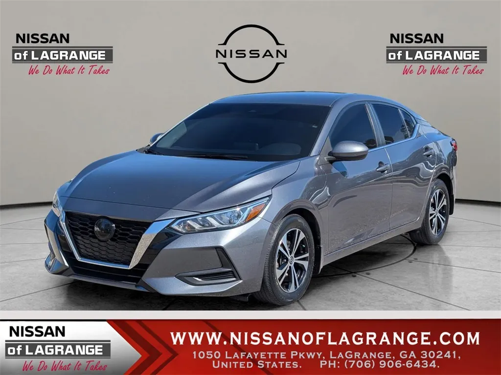 Gray 2022 Nissan Sentra SV for sale in LaGrange, GA