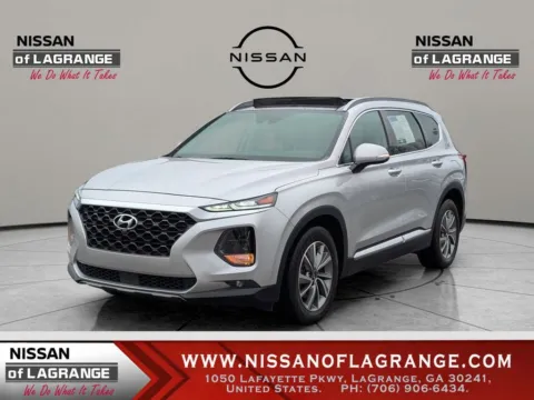 Silver 2019 Hyundai Santa Fe Ultimate for sale in LaGrange, GA