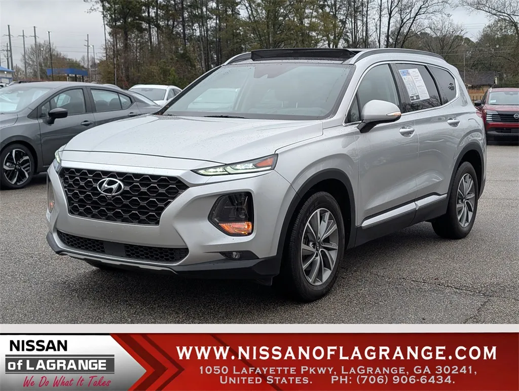 Silver 2019 Hyundai Santa Fe Ultimate for sale in LaGrange, GA