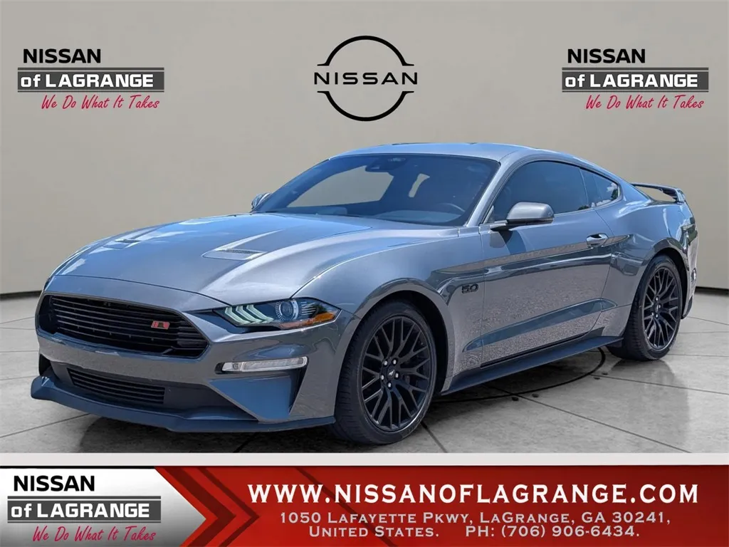 Gray 2022 Ford Mustang GT Premium for sale in LaGrange, GA