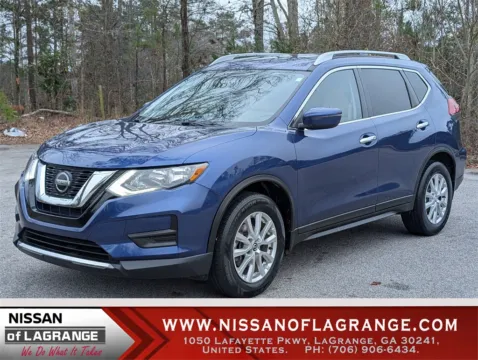 Blue 2018 Nissan Rogue SV for sale in LaGrange, GA