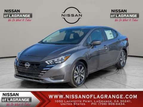Gray 2025 Nissan Versa 1.6 SV for sale in LaGrange, GA