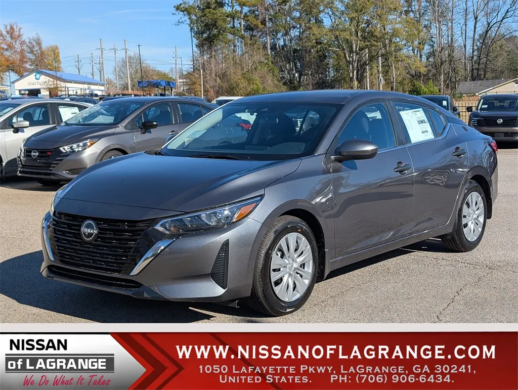 Gray 2025 Nissan Sentra S for sale in LaGrange, GA