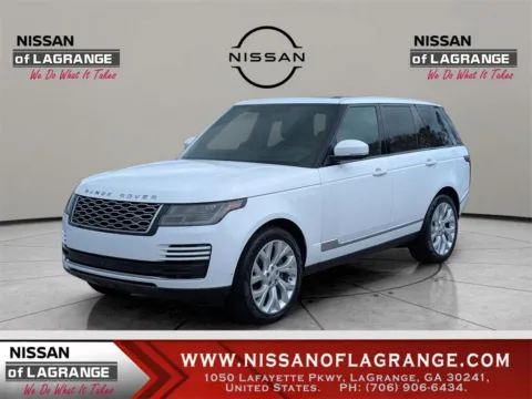 White 2018 Land Rover Range Rover 5.0L V8 Supercharged for sale in LaGrange, GA