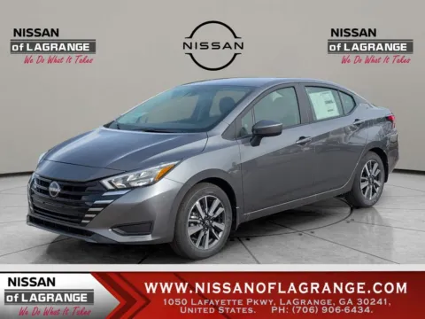 Gray 2025 Nissan Versa 1.6 SV for sale in LaGrange, GA