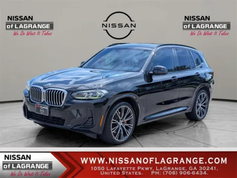 Black 2022 BMW X3 sDrive30i for sale in LaGrange, GA