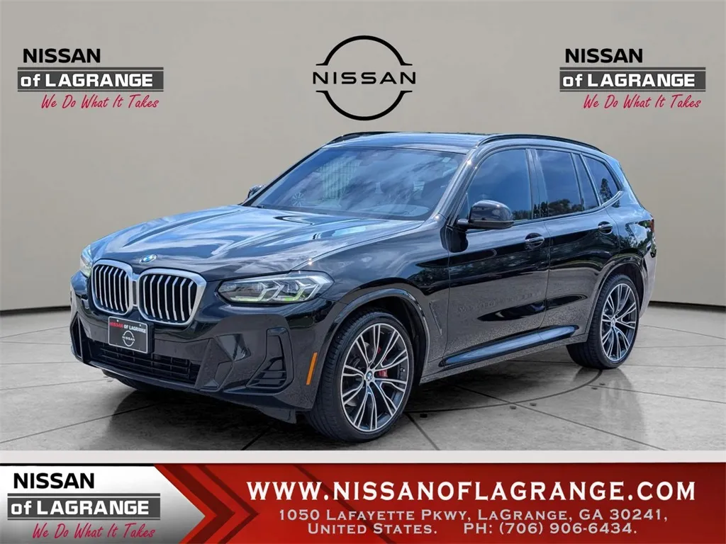 Black 2022 BMW X3 sDrive30i for sale in LaGrange, GA