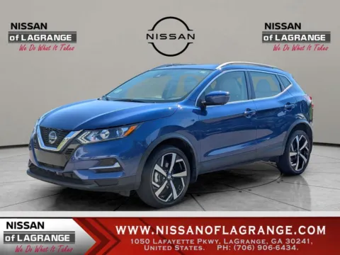 Blue 2022 Nissan Rogue Sport SL for sale in LaGrange, GA