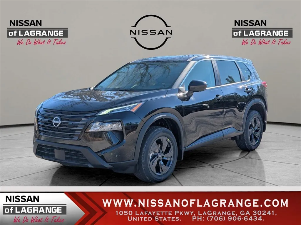 Black 2026 Nissan Rogue SV for sale in LaGrange, GA