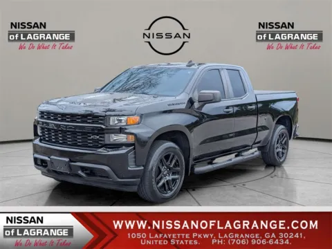 Black 2021 Chevrolet Silverado 1500 Custom for sale in LaGrange, GA