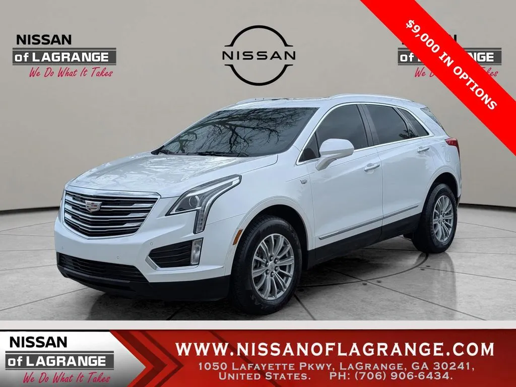 White 2019 Cadillac XT5 Luxury for sale in LaGrange, GA