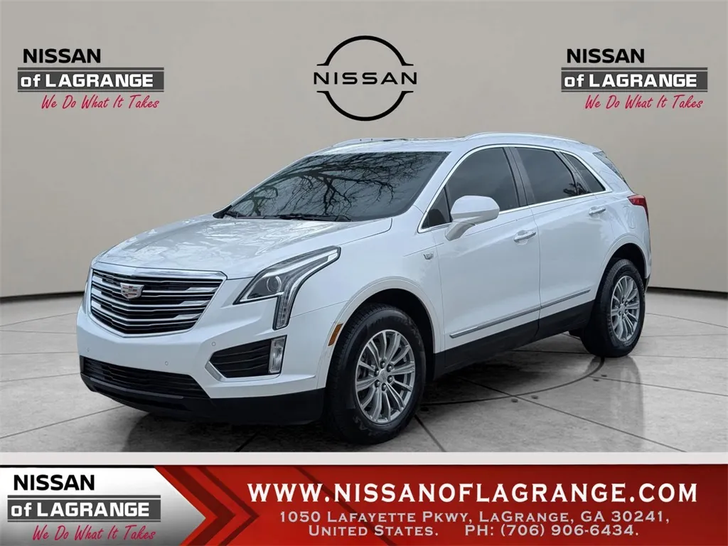 White 2019 Cadillac XT5 Luxury for sale in LaGrange, GA