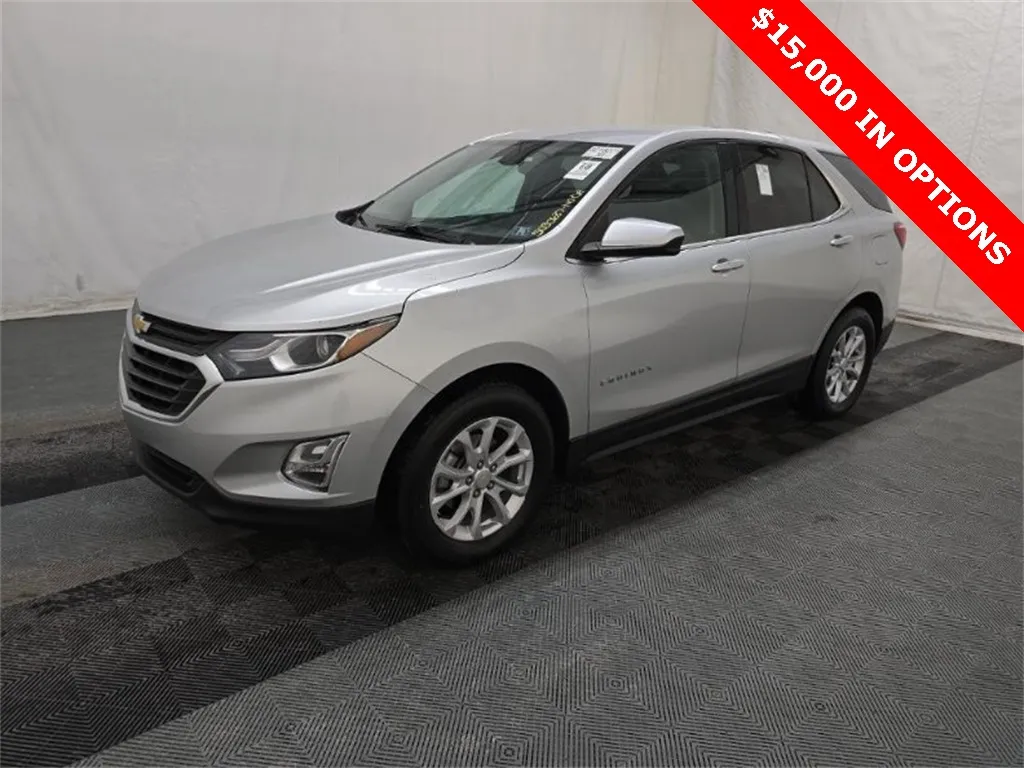 Silver 2018 Chevrolet Equinox LT for sale in LaGrange, GA