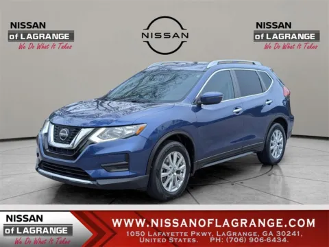 Blue 2018 Nissan Rogue SV for sale in LaGrange, GA