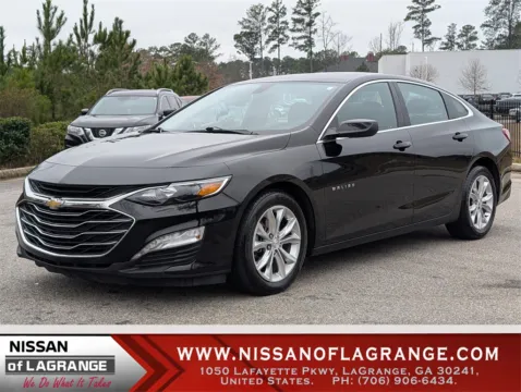 Black 2022 Chevrolet Malibu LT for sale in LaGrange, GA