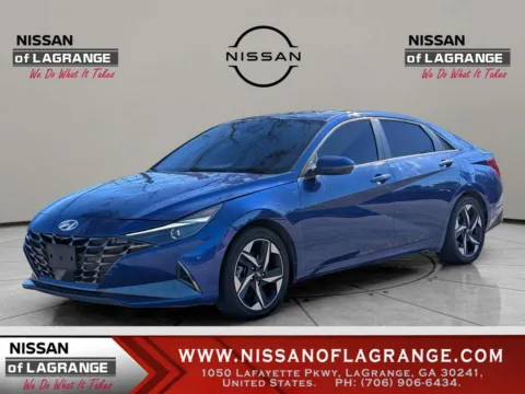 Blue 2021 Hyundai Elantra SEL for sale in LaGrange, GA