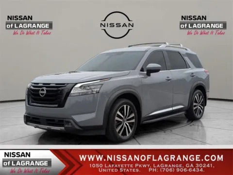 Gray 2023 Nissan Pathfinder Platinum for sale in LaGrange, GA