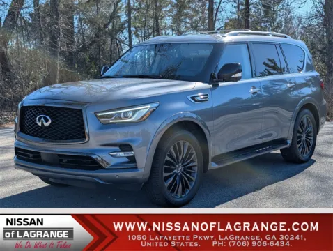 Gray 2021 INFINITI QX80 Premium Select for sale in LaGrange, GA