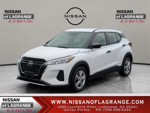 White 2023 Nissan Kicks S for sale in LaGrange, GA