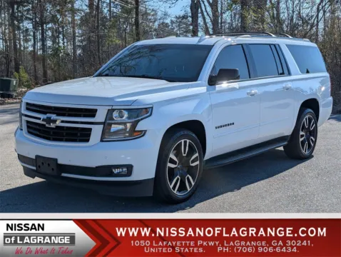 White 2019 Chevrolet Suburban Premier for sale in LaGrange, GA