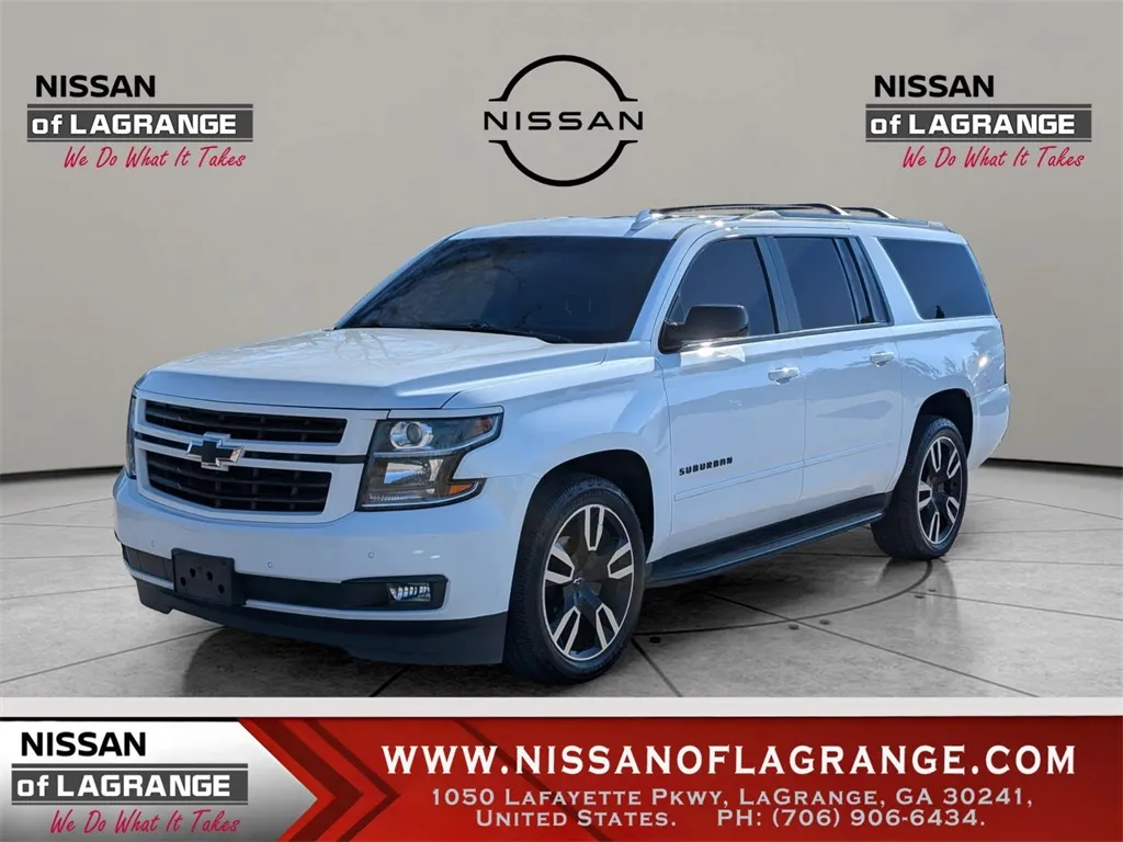 White 2019 Chevrolet Suburban Premier for sale in LaGrange, GA