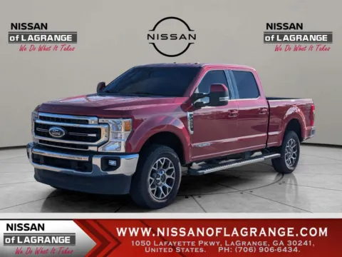 Red 2021 Ford F-250SD Lariat for sale in LaGrange, GA