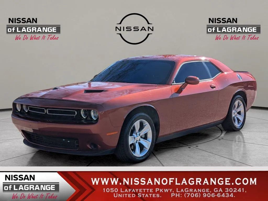 Orange 2021 Dodge Challenger SXT for sale in LaGrange, GA