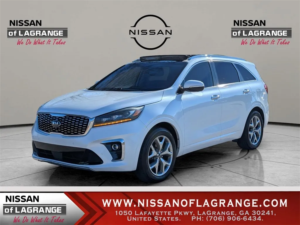 White 2019 Kia Sorento SX for sale in LaGrange, GA