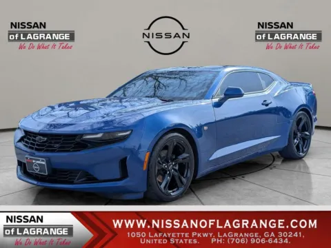 Blue 2020 Chevrolet Camaro 1LT for sale in LaGrange, GA