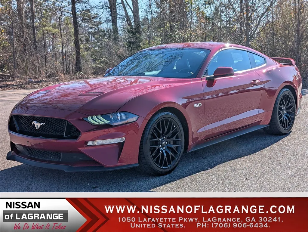 Red 2020 Ford Mustang GT Premium for sale in LaGrange, GA