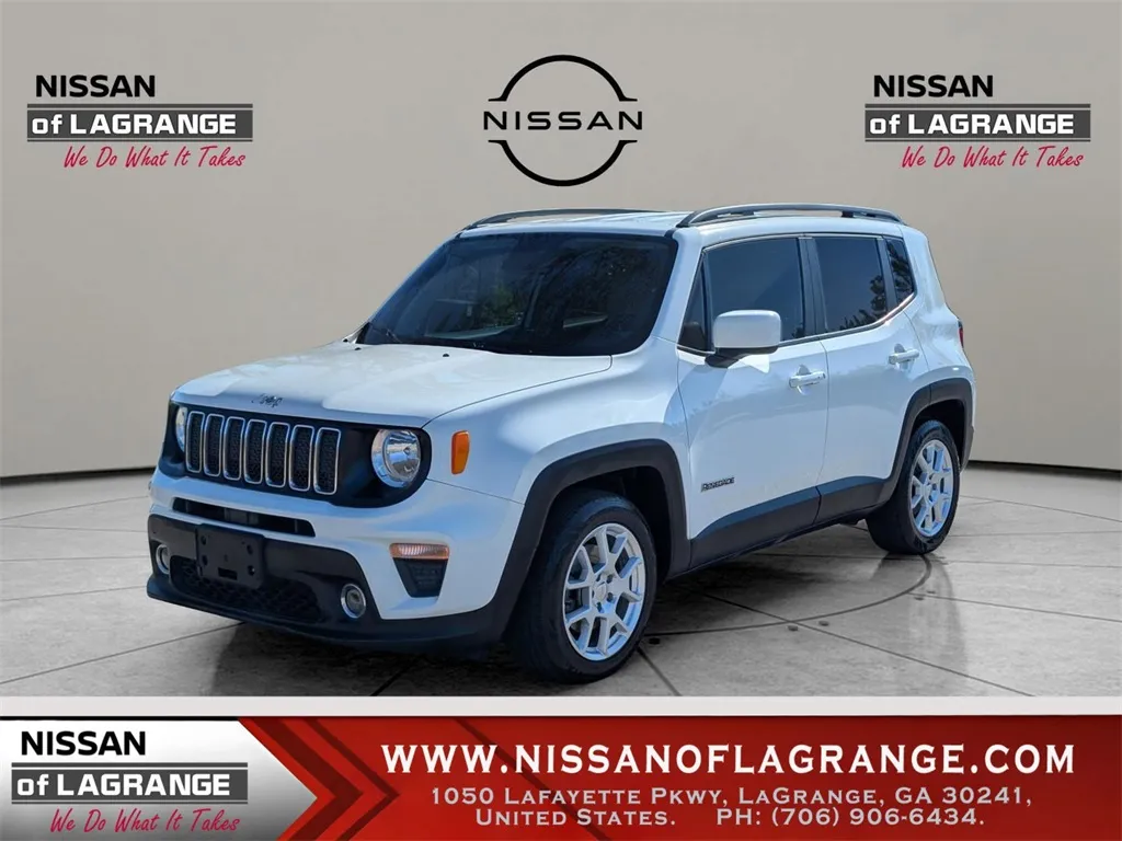 White 2020 Jeep Renegade Latitude for sale in LaGrange, GA