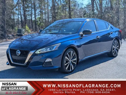 Blue 2020 Nissan Altima 2.5 SR for sale in LaGrange, GA