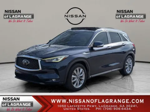 Blue 2022 INFINITI QX50 LUXE for sale in LaGrange, GA